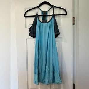 lululemon flow y tank with built in bra